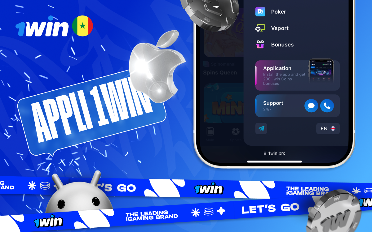 Télécharger 1win App au Sénégal 2026 | APK pour Android & iOS | Bonus 500%